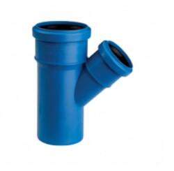 TERAPLAST Ramificatie PP scurgere izolata fonic 110X20X45 ALBASTRA ULTRA DB (4052836465009)
