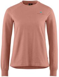 Klättermusen Дамска тениска Klättermusen Women's Root Logo L/S Tee Longsleeve - Cedar Rose - размер XS (916-6429-0112)