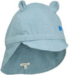 LIEWOOD Детска шапка с козирка LIEWOOD Kid's Gorm Linen Sun Hat with Ears Cap - Beach Blue - размер 51-52 cm (904-5589-0111)