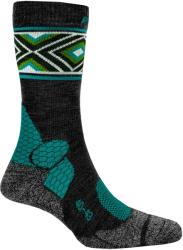 P. A. C P. A. C. Мъжки туристически чорапи P. A. C. 4.1 Trekking Merino Stability Walking socks - Anthracite / Petrol - размер 44-47 (EU) (201-8958-0212)