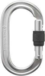 Black Diamond Карабинер с щифт Black diamond Oval Keylock Screwgate Carabiner Screwgate carabiner - Polished - размер One Size (321-0312-0211)