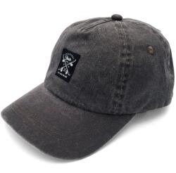 maximo Шапка с козирка maximo Boy's Cap Skate Washed, Look Hook-and-Loop Closure Cap - Dunkelgrau - размер 55-57 cm (904-6339-0112)