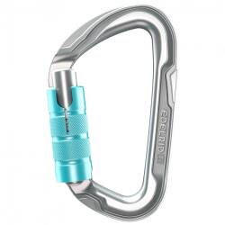 Edelrid Заключващ се карабинер Edelrid Pure Triple III Locking carabiner - Silver - размер One Size (340-0045-0211)