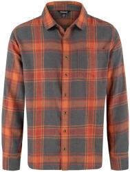 Sherpa Мъжка риза с копчета Sherpa Batsa Eco L/S Shirt - Clay Red Plaid (033-2030-0113)