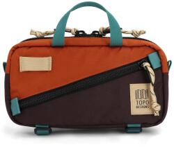 Topo Designs Чанта за кръст Topo designs Mini Quick Pack Hip bag - Clay / Chocolate - размер 2, 5 l (510-5449-0711)