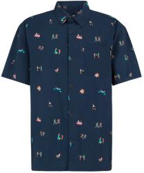 IRIEDAILY Мъжка риза с копчета Iriedaily Resorio Shirt - Marine - размер XL (033-2225-0314)