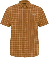 Jack Wolfskin Мъжка риза с копчета Jack Wolfskin Norbo S/S Shirt - Check Autumn Leaves (033-3068-0112)