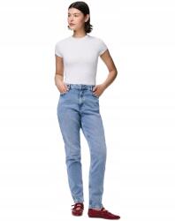 Pieces Női Farmer Mom Jeans Magas Derekú Kék 31/32 Xqf