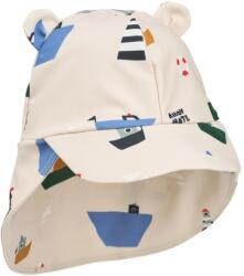 LIEWOOD Детска шапка с козирка LIEWOOD Kid's Senia Sun Hat with Ears Cap - Sailing / Sandy - размер 43-45 cm (904-5592-0213)