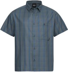 Jack Wolfskin Мъжка риза с копчета Jack Wolfskin Hot Trail Shirt - Check Blue Orchid - размер M (033-3066-0312)