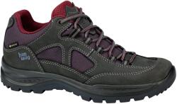 Hanwag Дамски туристически обувки Hanwag Women's Gritstone II GTX Walking boots - Asphalt / Dark Garnet - размер 42, 5 (EU) (119-1173-0119)