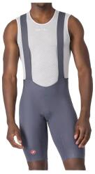 Castelli Мъжки клин за колоездене Castelli Free Aero Race S Bibshort Cycling bottoms - Smoky Gray (055-3091-0414)