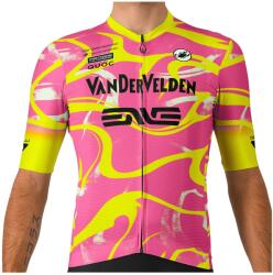Castelli Мъжка фланелка с къс ръкав за колоездене Castelli Espresso Jersey Cycling jersey - Didi / Sponsor (056-3836-0211)