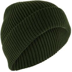 P. A. C P. A. C. Зимна шапка (beanie) P. A. C. Hipst Rip Beanie - Olive - размер One Size (904-5146-0411)