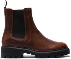 Timberland Дамски ежедневни боти Timberland Women's Cortina Valley Mid Chelsea Boot Casual boots - Dark Brown - размер 41 (EU) (126-0264-0419)