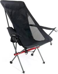 BasicNature Къмпинг стол Basic nature Travelchair Ultralight Relax Camping chair - Black - размер 89 x 57 x 97 cm (580-1552-0111)