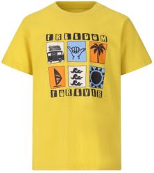 ZIG ZAG Детска тениска ZIG ZAG Kid's Beachtime S/S T-Shirt - Celery - размер 110 (EU) (704-5899-0112)