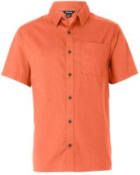 Sherpa Мъжка риза с копчета Sherpa Tharu Voyage S/S Shirt - Aged Brick - размер M (033-2900-0112)