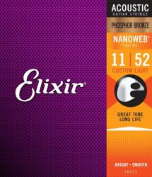 Elixir NanoWeb Phosphor Bronze 11-52 16027 húrok (16027)