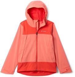 Columbia Детско водоустойчиво яке Columbia Kid's Boulder Falls Jacket Waterproof jacket - Hot Coral / Poppy Red (703-6865-0314)