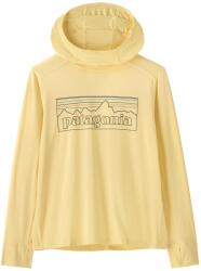 Patagonia Детска ликра Patagonia Kid's Cap SW Hoody Lycra - P-6 Outline: Buttercup Yellow (750-2704-0314)