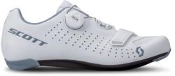 SCOTT Дамски обувки за шосеен велосипед Scott Women's Shoe Road Comp Boa Cycling shoes - Matt White / Light Blue - размер 37 (EU) (136-0255-0112)