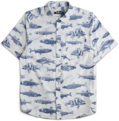 KAVU Мъжка риза с копчета KAVU Topspot Shirt - Big Blue Fish (033-3156-0113)