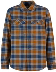 E9 Мъжка риза с копчета E9 Peppino Shirt - Blue / Ocra - размер M (033-2945-0113)