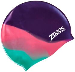 Zoggs Детска шапка за плуване Zoggs Kid's Silicone Cap Multi Colour Swim cap - Purple / Aqua - размер One Size (581-0197-0311)