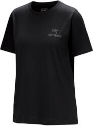 Arc'teryx Дамска тениска Arc'teryx Women's Kragg SL Cotton Emblem Crew S/S T-shirt - Black (916-6933-0212)