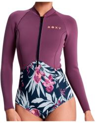 Roxy Дамски неопренов костюм Roxy Women's 1.0 Swell Natural Full Zip L/S Wet suit - Black Multi - размер XXL (150-6313-0117)
