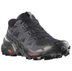 Salomon Мъжки маратонки Salomon Speedcross 6 Gore-Tex Trail running shoes - Black / Black / Phantom - размер 42 2/3 (EU) (023-1201-0115)