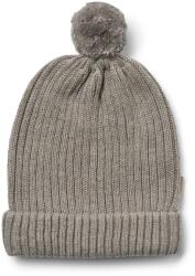 WHEAT Детска зимна шапка (beanie) Wheat Kid's Knitted Hat Alphie Beanie - Warm Grey Melange - размер 48-51 cm (904-2165-0311)