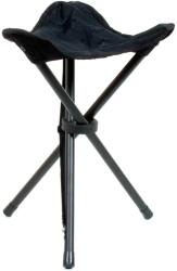 BasicNature Къмпинг стол Basic nature Travelchair Dreibeinhocker Camping chair - Black - размер Stahl (580-0007-0211)