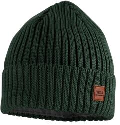 maximo Детска зимна шапка (beanie) maximo Kid's Beanie with Ribbed Turn-up Brim and Lining Beanie - Dark Forest - размер 47-49 cm (904-2946-0214)