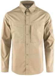 Fjällräven Мъжка риза с копчета Fjällräven Abisko Trail Shirt L/S Shirt - Fossil - размер XL (033-2248-0414)