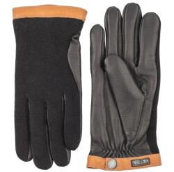 Hestra Ръкавици Hestra Deerskin Wool Tricot Gloves - Black / Black - размер 6 (EU) (202-1475-0311)