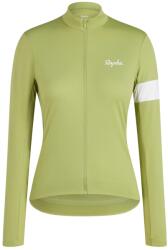 Rapha Дамска фланелка с дълъг ръкав за колоездене Rapha Women's Core Thermal Long Sleeve Jersey Cycling jersey - Fern / White - размер XS (156-2707-0611)