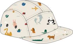LIEWOOD Детска шапка с козирка LIEWOOD Kid's Rory Printed Cap - Around The World / Sandy - размер 55 cm (904-5591-0114)