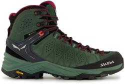 Salewa Дамски туристически обувки Salewa Women's Alp Trainer 2 Mid GTX Walking boots - Duck Green / Rhododendon - размер 40 (EU) (119-0469-0218)