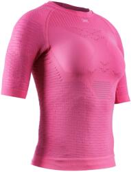 X-Bionic Дамска тениска X-Bionic Women's Effektor Shirt S/S Running shirt - Neo Pink / X White (916-3657-0113)