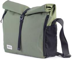 MeroMero Чанта за рамо Meromero Norrebro Messenger Shoulder bag - Cypress Green / Black - размер 10-20 l (510-5626-0211)