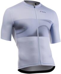 Northwave Мъжка фланелка с къс ръкав за колоездене Northwave Force Evo Jersey Short Sleeve Cycling jersey - Ice Grey - размер 3XL (056-3147-0916)