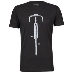 DEDICATED Мъжка тениска DEDICATED T-Shirt Stockholm Bike Front T-shirt - Charcoal (016-8947-0114)