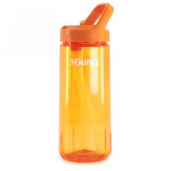 Source Бутилка за вода Source New Act Tritan Single Wall with Straw Water bottle - Amber Orange - размер 0, 95 l (533-1234-0112)