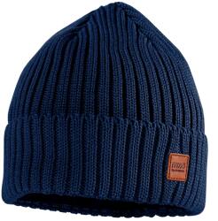maximo Детска зимна шапка (beanie) maximo Kid's Beanie with Ribbed Turn-up Brim and Lining Beanie - Navy - размер 49-51 cm (904-2946-0314)