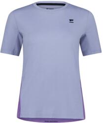 Mons Royale Фланелка с къс ръкав за колоездене Mons Royale Women's Tarn Merino Shift Tee Cycling jersey - Skyline / Bloom (156-1306-1212)