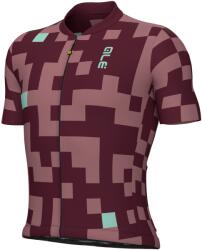 Alé Фланелка с къс ръкав за колоездене Alé Pragma Pixel S/S Jersey Cycling jersey - Light Purple (056-3950-0314)