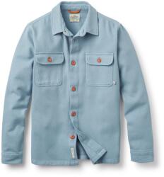 Passenger Мъжка риза с копчета Passenger Island Heavy Twill Shirt - Faded Denim (033-2667-0212)