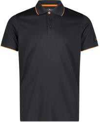 CMP Мъжка поло тениска CMP Polo Piquet Polo shirt - Antracite / Flame - размер 52 (EU) (216-3134-0114)